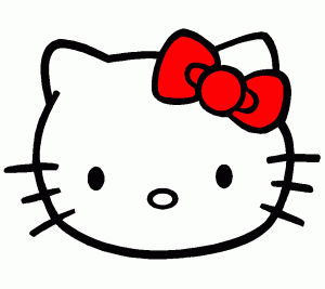 Hello Kitty - sans cute mouth