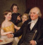 Great-Grand-Father's Tale of the Revolution—A Portrait of Reverend Zachariah Greene.  Metropolitant Museum of Art (detail), Accession Number: 1984.192