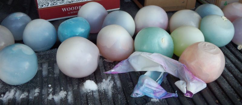 Peeling the Balloons off of the Frozen Balls