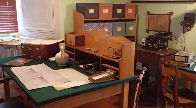 Administrative Office within the Krumlov Castle when it and the estates were being managed to benefit of the House of Schwarzenberg.
